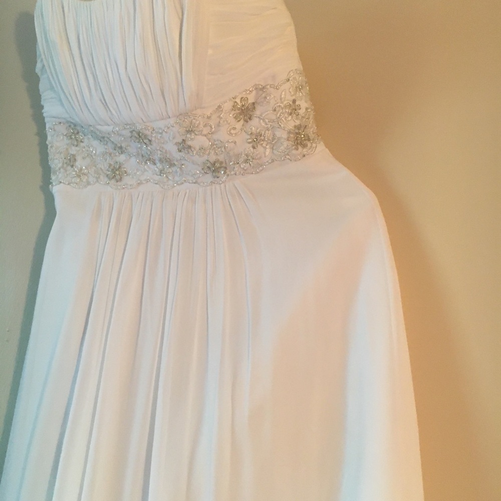 Beautiful bridal maxi dress